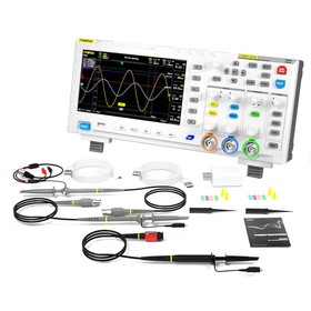 FNIRSI 1014D Digital Oscilloscope with High Voltage Probe US Plug