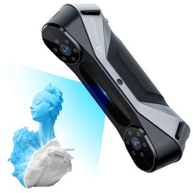 Creality Raptor 3D-Scanner, Blauer Laser & NIR, 60fps Scangeschwindigkeit, Objekte zwischen 5–2000 mm, 24-Bit-Vollfarbscan, 0,02 mm Genauigkeit, Anti-Wackeln