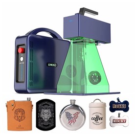 Gweike Cloud G2 Pro 20W Fiber Laser Marking Machine Electric Lift