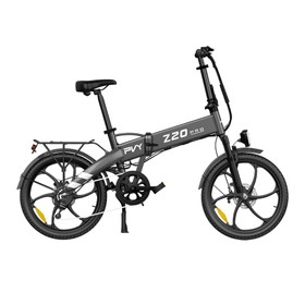 PVY Z20 Pro Folding Electric Bike 250W Motor 20 Inch Wide Tire Grey