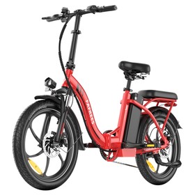 Fafrees F20+ Folding Electric Bike 250W 36V 20Ah Red