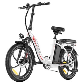 Fafrees F20+ Folding Electric Bike 250W 36V 20Ah White