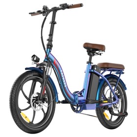 Fafrees F20+ Pro Folding Electric Bike 250W 36V 22.5Ah Aurora Blue