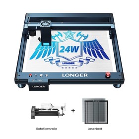 LONGER Laser B1 20W Laser Rotationsrolle Laserbett 